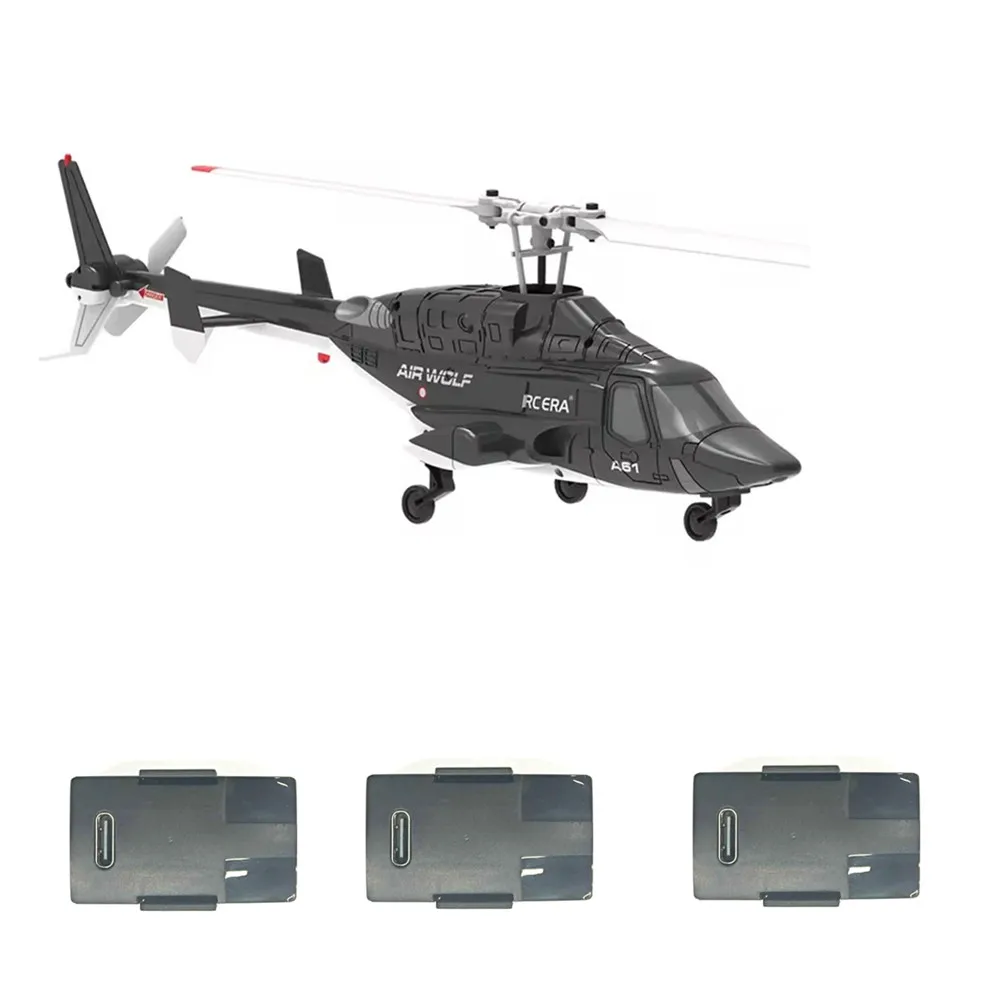 Rc Helicopter Nitro - RC ERA A61 ミニ エアウルフ オリジナル