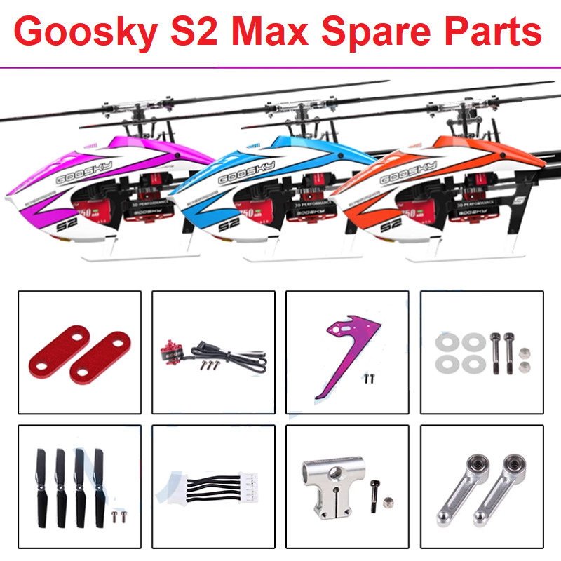Rc Helicopter Coaxial - GOOSKY S2 MAX RC ヘリコプター スペアパーツ