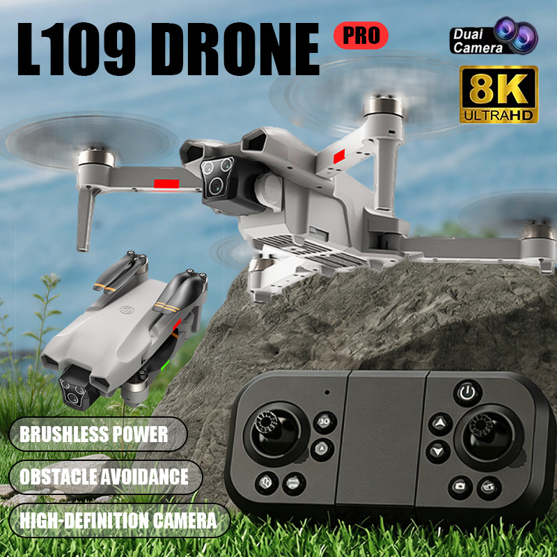 Rc Helicopter Charger - 新型ホットL017プロドローン ブラシレス 3Dロール 360 ° 折りたたみ式クアッドコプター