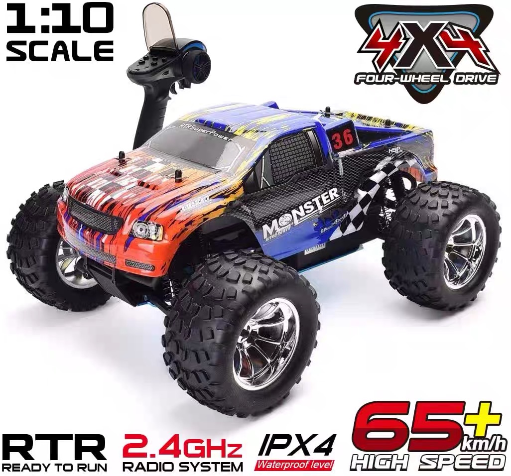 Rc Helicopter Nitro - HSP RCトラック 1/10スケール ニトロガソリンエンジン ホビーカー 2速