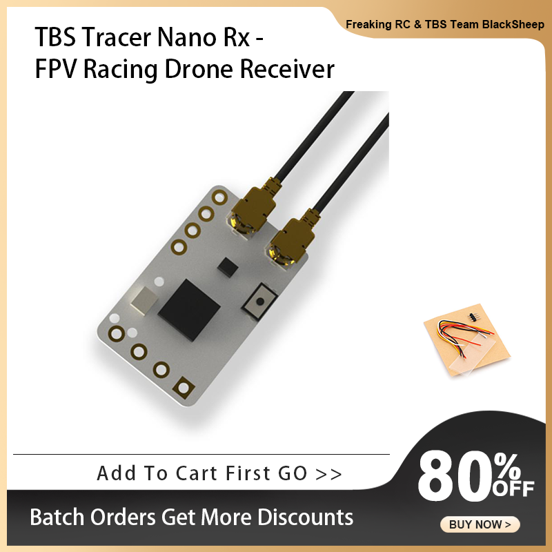 Tbs Fpv Tracer - BlackSheep-TBS Tracer Nano RXレーシングドローン,オリジナル,2.4g fpv