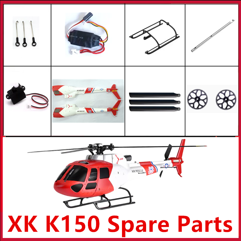 Wltoys XK K150 RC ヘリコプターのスペアパー - Rc Helicopter Coaxial のレビューと価格