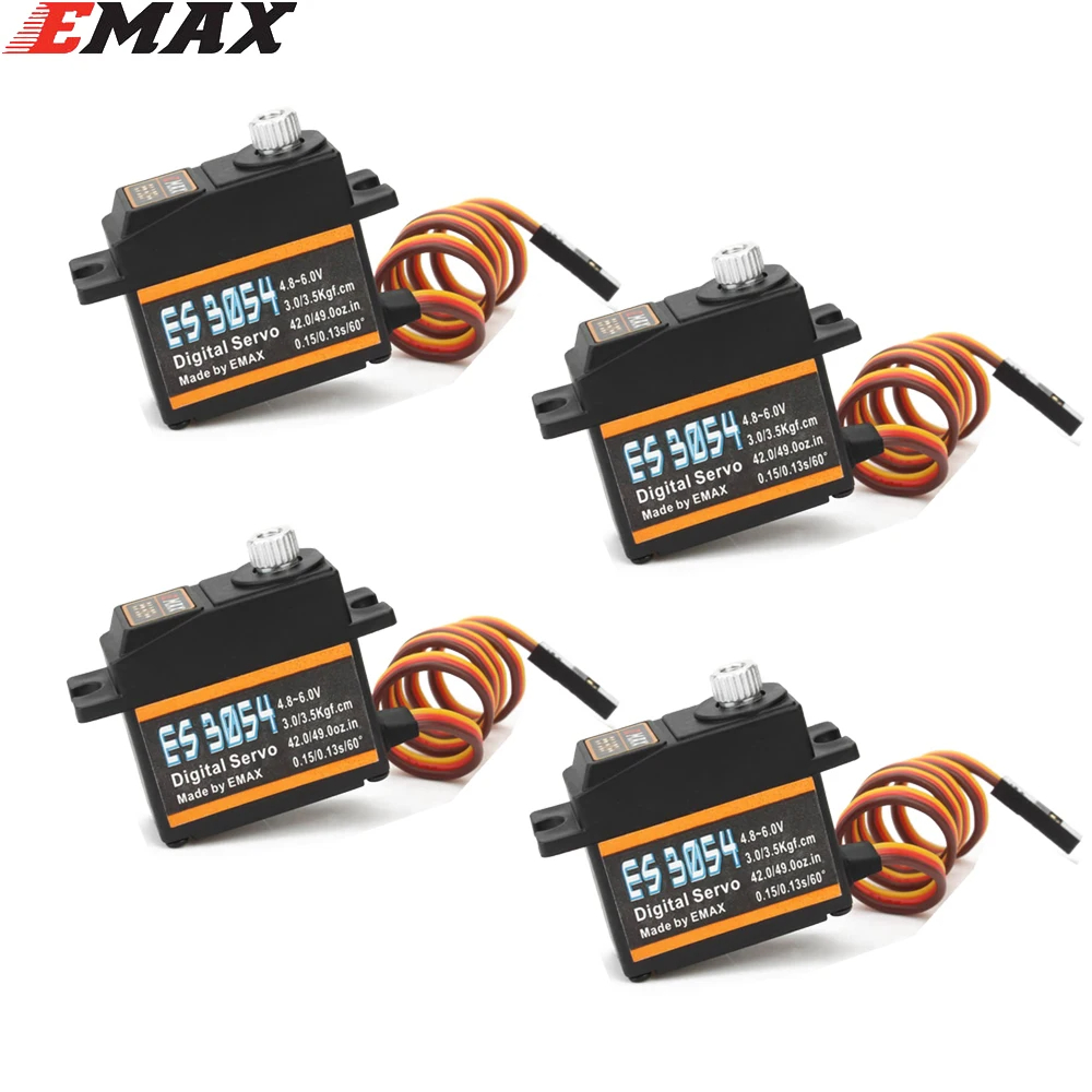 デジタルメタルサーボ,emax,es08mdii,es08m - Rc Helicopter Servo のレビューと価格