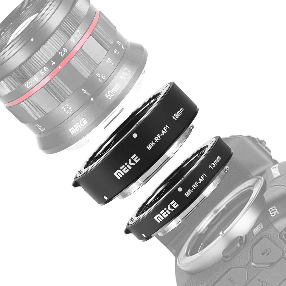 Meike MK-RF-AF1 金属製オートフォーカスマクロ - Canon Camera Eos R50 のレビューと価格