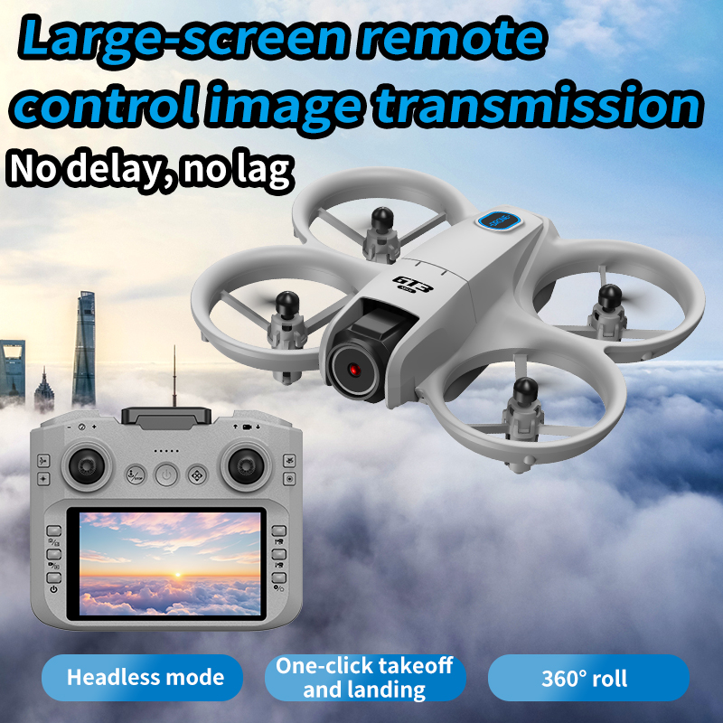 新型GT3 MAXドローン 大型スクリーンRCドローン 8K - Rc Helicopter Charger のレビューと価格