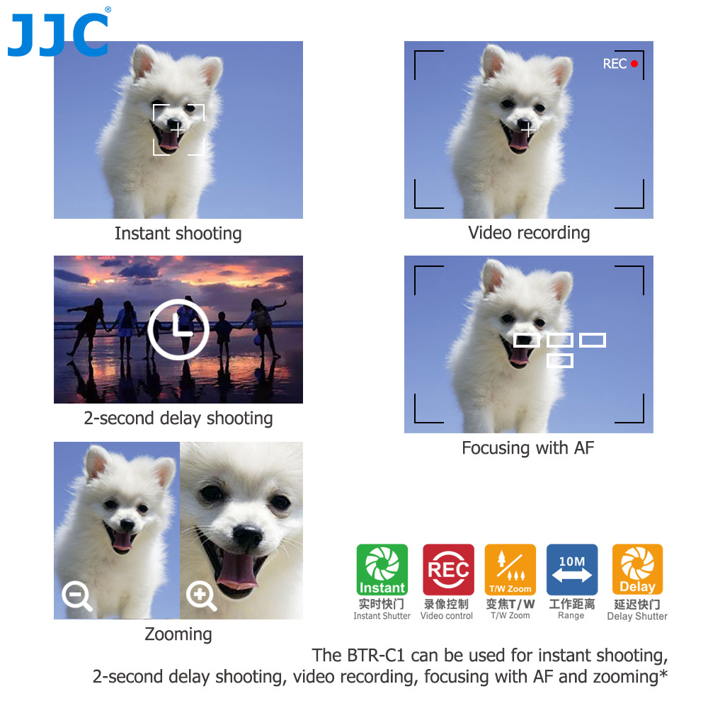 JJC BR-E1 Bluetoothリモコン Canon  - Canon Camera Eos R50 のレビューと価格