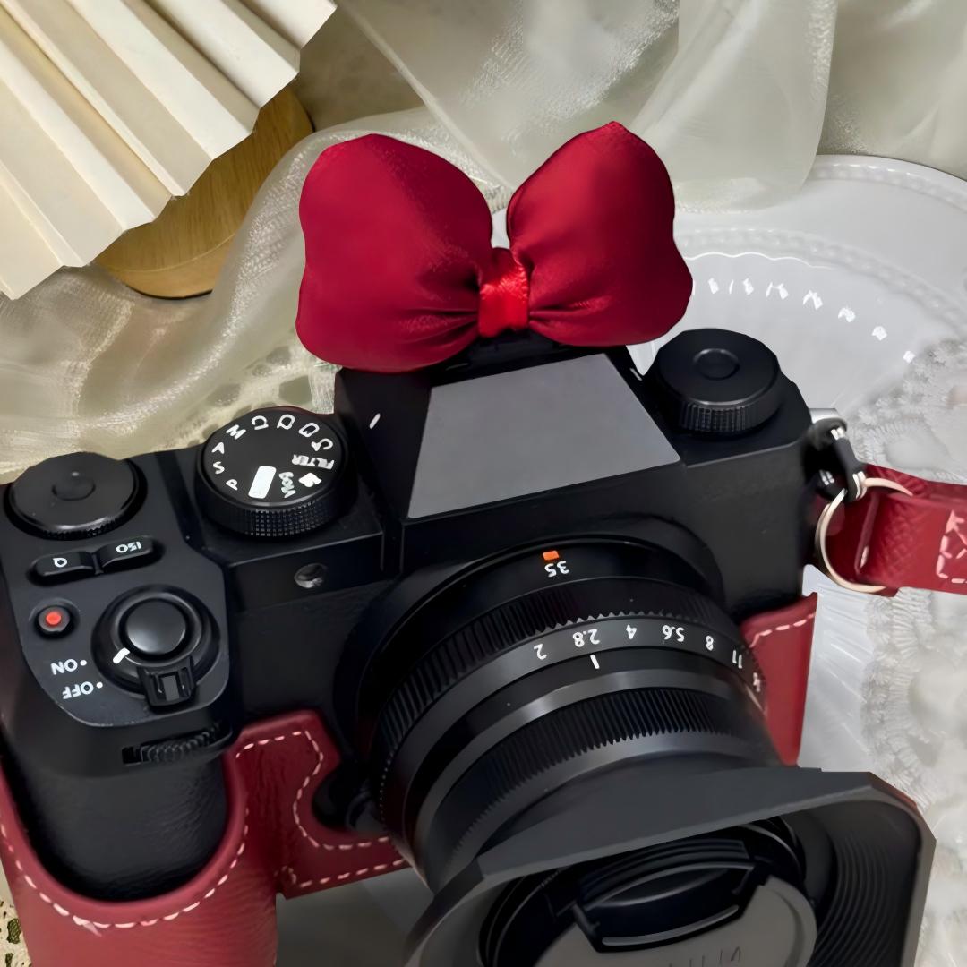 可愛いDIYボウカマラホットシューカバー、防塵プロテクター（ - Canon Camera Eos R50 のレビューと価格