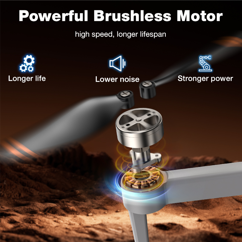 新型ホットL017プロドローン ブラシレス 3Dロール 36 - Rc Helicopter Charger のレビューと価格