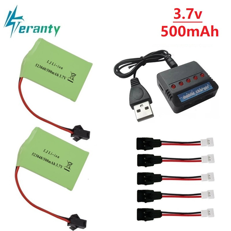 3.7V 500mAh 523048 リチウムイオンバッテリ - Rc Helicopter Charger のレビューと価格